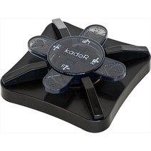 나카바야시 라운드 코너펀치 kadoR (4가지 형태의 둥근 코너 커터기), 블랙