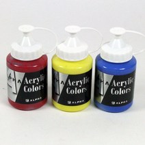 알파색채 실버 아크릴칼라 250ml 아크릴물감, 970 Pastel Enamel