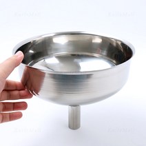 델키 스텐깔때기-중 215x175mm/스텐깔대기/델키깔때기, 단품