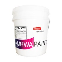 삼화 시멘트데코 벽면용 20Kg, 아크릴코트 투명무광 18L