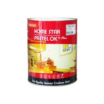 삼화 홈스타파스텔 OK PLUS 4L, 화이트크림(반광), 1개