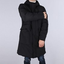 롤업진 웰론 롱패딩 겨울점퍼