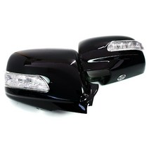 뉴스포티지 - 3WAY 카비 LED 사이드미러커버 백미러커버, 은비단색 S6