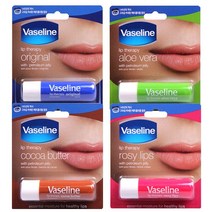 바세린 립테라피 립밤 스틱형 3종, 1SET+마술패치, 로지립스x2+알로에