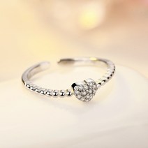 RS51 silver 스몰 하트 반지 은반지