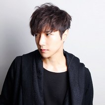 가발닷컴 남자가발 정수리탈모 인모 부분가발 투블럭위그 12종, 10. 스핀 스왈로펌 L사이즈 자연검정, 1개