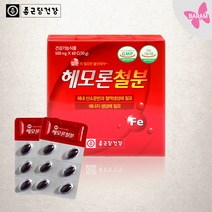 종근당건강 헤모론철분 500mg, 60캡슐