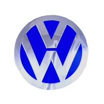 폭스바겐 휠캡 허브캡 60mm 폭스바겐 휠 악세서리, C. 폭스바겐 클립형 블랙