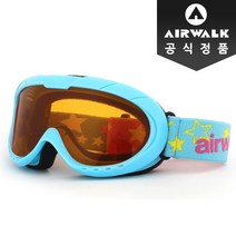 에어워크 정품 스키 보드 아동 고글 MADE IN KOREA / AW-607JR RD, AW-607JR SBL