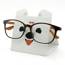 두잇맵 고양이 강아지 안경거치대, 몰티즈, 1개