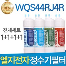 LG전자 WQS44RJ14R 엘지 고품질 정수기 필터 호환 전체세트, 선택2 - 한방향 1년세트(4+2+1+1=8개)