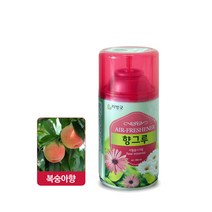 리빙굿 자동분사기 향그루 복숭아향 280ml캔 3개 1set, 280ml