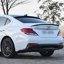 제네시스 G70 리어 스포일러, 리어스포일러 흰색 YW6