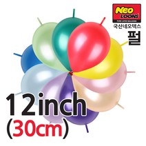 피플스파티 꼬리풍선 12인치(30cm) 펄 타이룬 100개, 민트그린, 1개