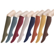 앤코양말 메란지 컬러 니삭스