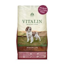 바이탈린 시니어 살몬 앤 포테이토 강아지 건식 사료, 생선, 2kg, 1개
