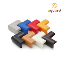 아가드 코너보호대 고급형, 노랑, 2개, 66mm