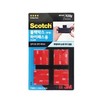3M 투명 VHB 블랙박스 양면테이프 하이패스 차량용품, 1개