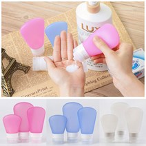 코엔라이프 실리콘 공병 여행용 샴푸 린스 공병, 1개, 화이트60ml