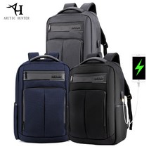 아크헌터 USB 충전 스마트백팩 No.2 방수 랩탑백 노트북백팩 학생가방 서류가방