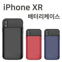 아이앤지코리아 아이폰XR(6000mAh) 배터리 케이스, 다크블루