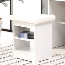 zips 화장대 의자/스툴, 01_화장대 의자i 화이트