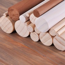 만물트럭 목봉 무료재단 나무봉 DIY 마크라매재료 원목봉 우드봉 목재, 목봉 4.5cm - 길이 50cm