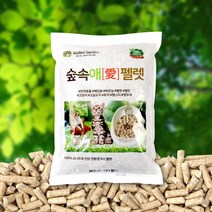 숲속애 미송펠렛 10L, 단품