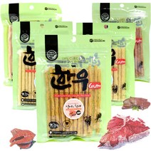 펫밥코리아 강아지 한우껌 15p, 1개, 한우와 소간