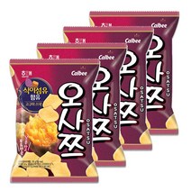 해태제과 오사쯔 고구마 스낵, 121g, 4개