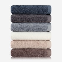 송월타월 185g 앤티크무지(10매), 진회색, 1set