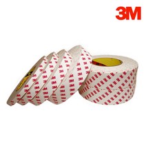 3M 4421 PE 폼 양면테이프 [백색] 10M (10mm)