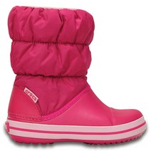 크록스 윈터 퍼프 부츠 키즈 (아동용) 14613-6X0-캔디 핑크