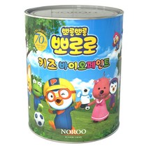 노루페인트 뽀로로 키즈 바이오 페인트, 뽀로로홍당무, 1L