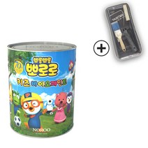 노루페인트 뽀로로 키즈 바이오 페인트 0.9L 반광 간단세트, 뽀로로 그린
