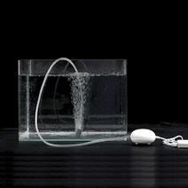 USB 휴대용 기포기 산소발생기 낚시용품, 화이트, E달걀형 기포기