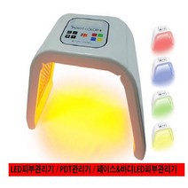 포인트컬러라이트 PDT 근적외선 LED마스크 갈비닉 얼굴마사지기구 홈케어 뷰티디바이스 미용관리기기