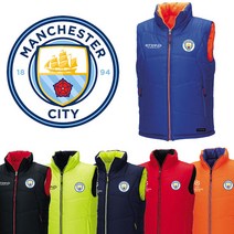 고급형 맨시티 양면조끼패딩