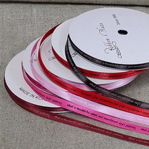 다하임 망디앙 초콜릿 만들기 재료 모음, 1개, 리본(꿈의여정6mm*2m)연핑크