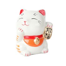 제이앤씨 마네키네코 인형 복을부르는고양이, 02.마네키네코-B타입-오렌지