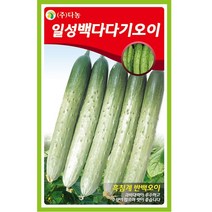 갑조네 열매 채소류 씨앗 모음, 일성백다다기오이(씨앗), 1개