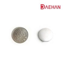 메모홀더 자석 21mm, 흰색, 1개