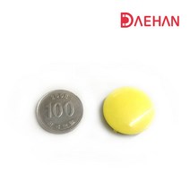메모홀더 자석 26mm, 노랑, 1개