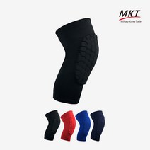 (ES) MKT SENIOR L14 육각 무릎 보호대, 블랙-XL 사이즈