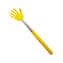 미다스리빙 손모양 안테나 효자손 옐로우, 1개