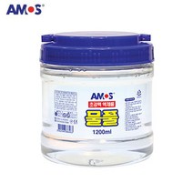 아모스 PVA 물풀 1200ml 벌크대용량, 쿠팡 본상품선택, 선택:1200ml벌크/1개