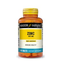 매이슨네츄럴스 아연 100mg 타블렛, 100개입, 1개