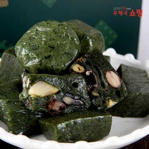 우체국쇼핑 정선 수리취떡 실속 세트 (인절미500g+찹쌀떡500g), 1kg, 1세트
