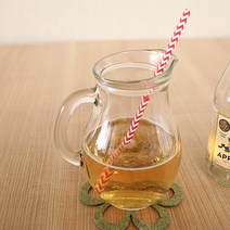홈카페 손잡이 투명 유리컵 500ml 예쁜 아이스 커피잔 유리잔 저그