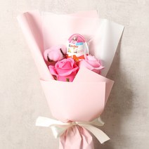 로맨틱노벰버 킨더조이 졸업식꽃다발 (미니사이즈), 핑크(기본)
